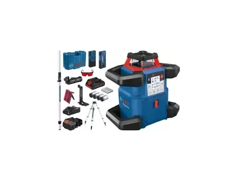 BOSCH LASER OBROTOWY GRL 600 CHV +ODBIORNIK LR 60 +PILOT RC 6 +UCHWYT WM 6 +STATYWW BT170HD +ŁATA GR240 1xPC4,0Ah WALIZKA 06159940P5