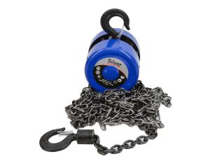 PRZYCIĄGARKA ŁAŃCUCHOWA  1T x 2,5m/SILVER