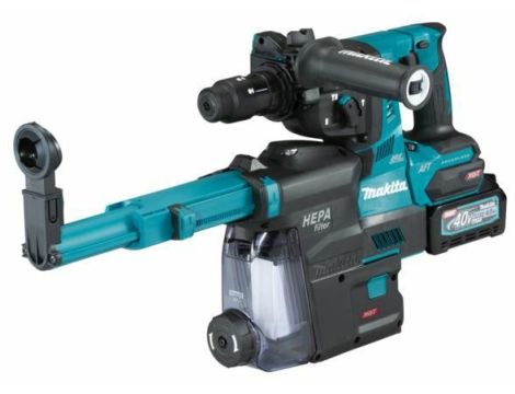 MAKITA MŁOTOWIERTARKA 40V XGT HR002GM204 2,9J 2x4,0Ah +MODUŁ BT +ODSYS. DX14
