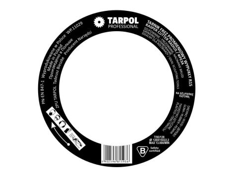 TARPOL TARNIK PROMIENIOWY  120/15mm T-93 WYPUKŁY R15 - 3