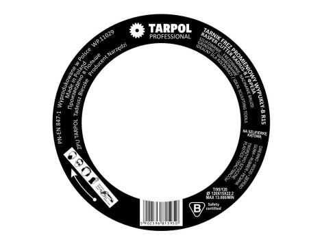 TARPOL TARNIK PROMIENIOWY  120/15mm T-95 WYPUKŁY R15 - 3