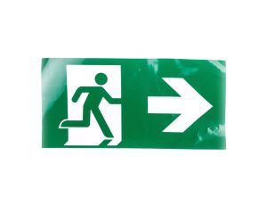 Piktogram PV25 w prawo 200x400 ISO7010 bez loga