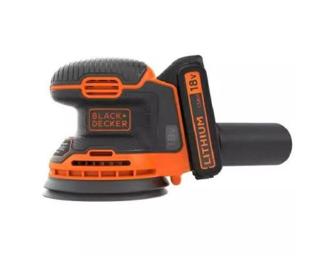 BLACK+DECKER SZLIFIERKA MIMOŚRODOWA 18V BDCROS18 1x1,5Ah