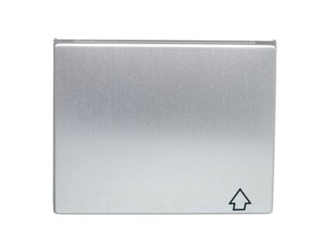 K.5 Płytka czołowa gniazda z/u i pokrywą aluminium 3965777103