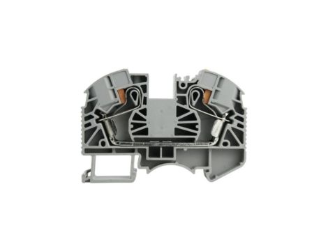 Złączka szynowa przelotowa zaciskowa szara 10mm2 1P UL 3831