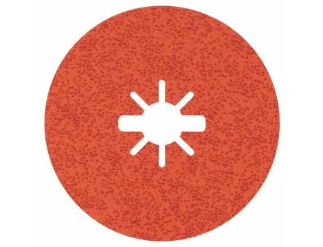 BOSCH FIBRA KRĄŻEK X-LOCK INOX 125 gr. 36 R782 /25szt. 2608621824 - 2