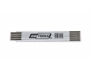 AWTOOLS MIARA SKŁADANA DREWNIANA 2m