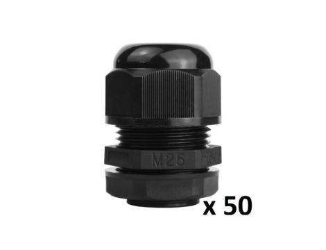 50 szt. M20 Dławnica kablowa 10-14mm IP68 dławik metryczny DGN 9604