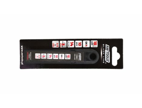 AWTOOLS OSTRZA WYMIENNE ŁAMANE 18mm/ 10szt. - 2