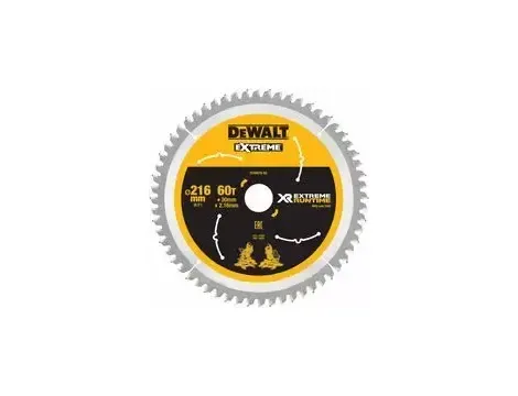 DEWALT PIŁA TARCZ.216x30mmx60z