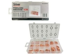 PODKŁADKI MIEDZIANE 220 szt. /SILVER