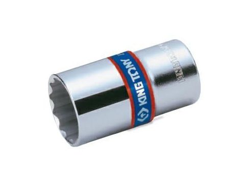 KING TONY NASADKA DŁUGA 1/2" 26x77 12-KĄTNA  CHROM