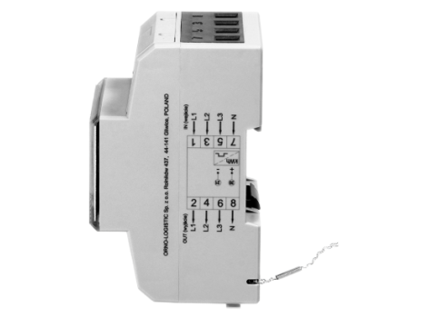 ORNO 3-fazowy licznik energii elektrycznej, 80A, MID, 3 moduły, DIN TH-35mm - 3