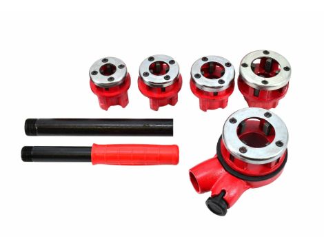 AWTOOLS GWINTOWNICA DO RUR 5szt. 3/8", 1/2", 3/4", 1", 1-1/4"  ZESTAW WALIZKA - 2