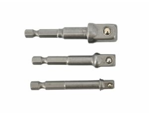 AWTOOLS ADAPTERY DO NASADEK HEX 3szt. 1/4``-3/8``-1/2``