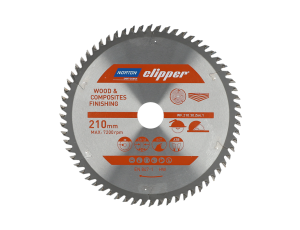 NORTON PIŁA TARCZOWA 210mm x 30mm x 64z DREWNO I KOMPOZYTY ATB (2,8 / 1,8)