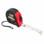 AWTOOLS MIARA ZWIJANA CZERWONO-CZARNA 10m x 25mm - 4