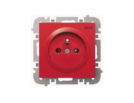 SANTRA gniazdo DATA bez ramki podtynkowe biały 4142-10