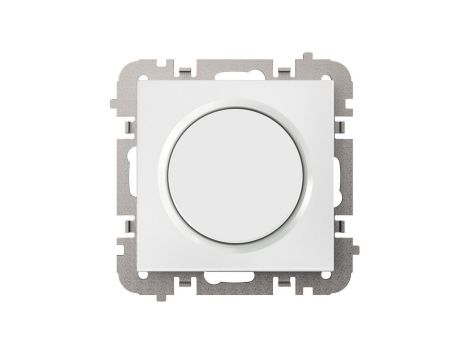 SANTRA ściemniacz LED obrotowy bez ramki podtynkowy biały 4107-10