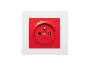 SANTRA gniazdo DATA bez ramki podtynkowe czarny 4142-19