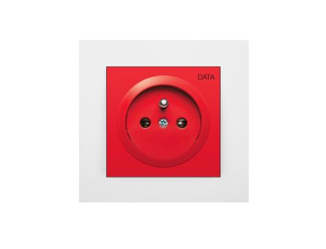 SANTRA gniazdo DATA bez ramki podtynkowe czarny 4142-19