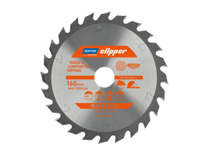 NORTON PIŁA TARCZOWA 160mm x 20mm x 24z DREWNO I KOMPOZYTY ATB (1,8 / 1,2)