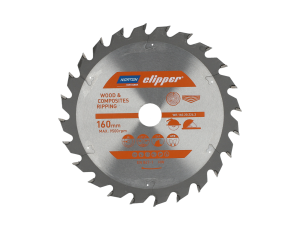 NORTON PIŁA TARCZOWA 160mm x 20mm x 24z DREWNO I KOMPOZYTY ATB (2,8 / 1,8)