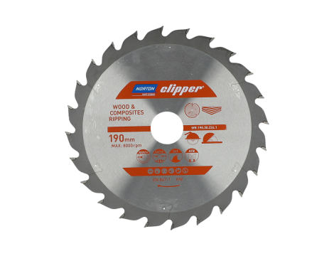 NORTON PIŁA TARCZOWA 190mm x 30mm x 24z DREWNO I KOMPOZYTY ATB (2,8 / 1,8)