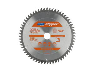 NORTON PIŁA TARCZOWA 255mm x 30mm x 60z DREWNO I KOMPOZYTY ATB Neg (3,2 / 2,2)