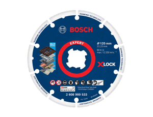 BOSCH TARCZA DIAMENTOWA DO METALU 125mm X-LOCK 2608900533 - image 2