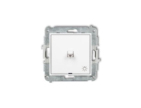 MINI Mechanizm łącznika zwierny światło w stylu amerykańskim biały mat 25MWPUS-5