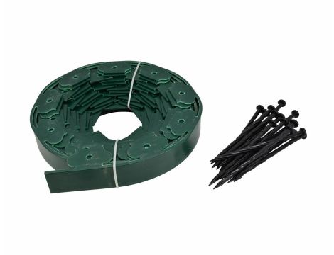 AWTOOLS OBRZEŻE TRAWNIKOWE ECO-BORDER 10M / ZIELONE - 2