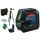 BOSCH LASER KRZYŻOWY GCL 2-50 G ZIELONY +UCHWYT RM 10 + STATYW BT 150 0601066M01