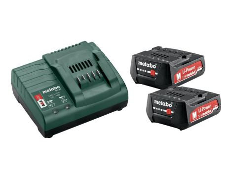 METABO AKUMULATOR 12V 2,0 x2 +ŁAD. SC 30