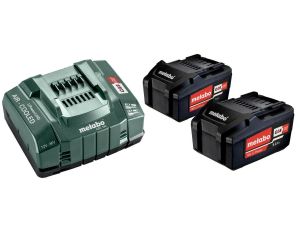 METABO AKUMULATOR 18V 5,2Ah x2 +ŁADOW.