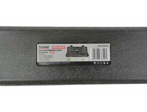 ZESTAW WIERTEŁ I DŁUT SDS PLUS W WALIZCE 12szt. - 3