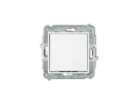 MINI Mechanizm łącznika krzyżowego (jeden klawisz bez piktogramu) biały mat 25MWP-6.1