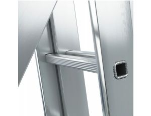 AWTOOLS DRABINA ALUMINIOWA 2x9 150KG WIELOFUNKCYJNA 2-CZĘŚCIOWA