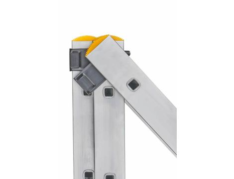 AWTOOLS DRABINA ALUMINIOWA 2x9 150KG WIELOFUNKCYJNA 2-CZĘŚCIOWA - 5