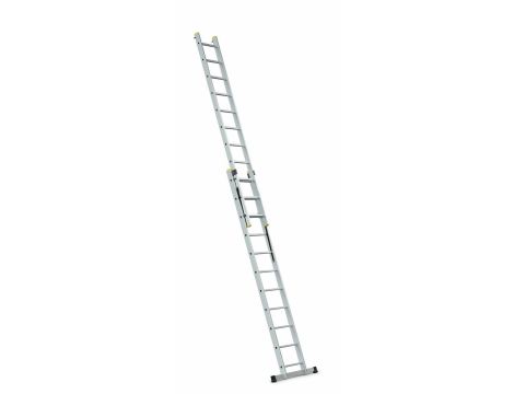 AWTOOLS DRABINA ALUMINIOWA 2x11 150KG WIELOFUNKCYJNA 2-CZĘŚCIOWA - 2