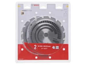 BOSCH PIŁA TARCZOWA DWUPAK CONSTRUCT WOOD 235x2,8/1,8x30x16z %%% 2608644656