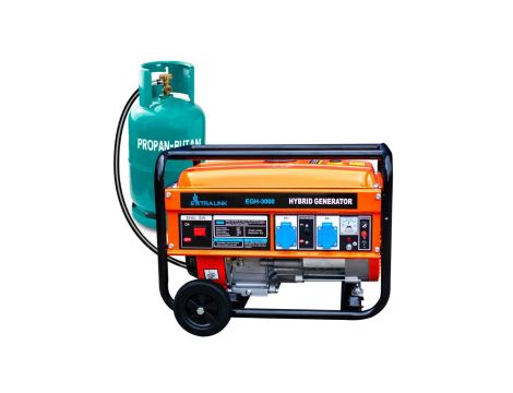 Agregat prądotwórczy hybrydowy, 3kW 1F Extralink EGH-3000
