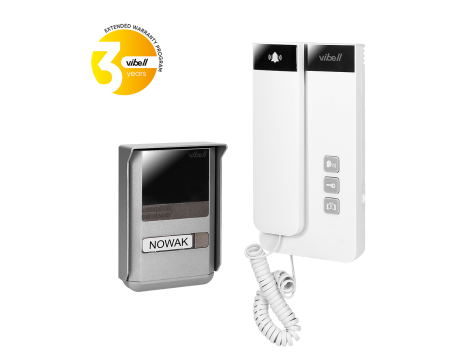 ORNO ORNO ZESTAW DOMOFONOWY JEDNORODZINNY 2 - ZYŁOWY, NATYNKOWY, SALEM