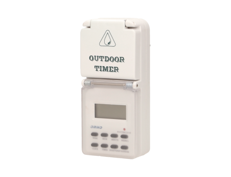 ORNO ELEKTRONICZNY PROGRAMATOR CZASOWY, 8 PROGRAMÓW, IP44