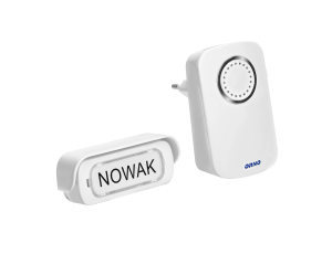 ORNO DZWONEK BEZPRZEWODOWY ERATO  AC, SIECIOWY, LEARNING SYSTEM, 100M