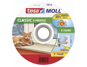 TESA USZCZELKA BIAŁA  E - 100m 9mm