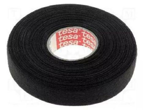 TESA TAŚMA IZOLACYJNA CZARNA PARCIANA 19mm x 25m