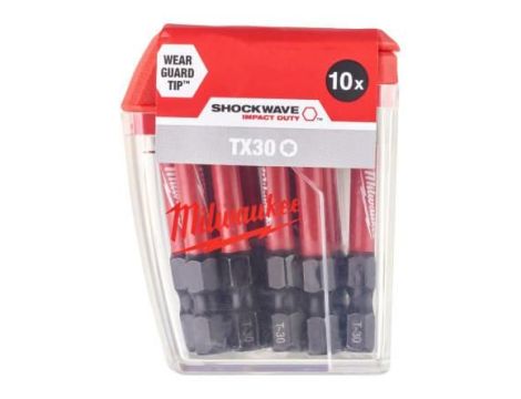 MILWAUKEE KOŃCÓWKA T30 x 50mm/ 10szt. ShW