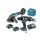 MAKITA ZESTAW COMBO 40Vmax XGT (GA005G+DF001G) 2x4,0Ah MAKPAC DK0124G201