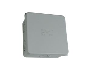 Puszka natynkowa wym/wew 80x80x40 mm 6+2 membrany IP65 003.CS M-L 0943